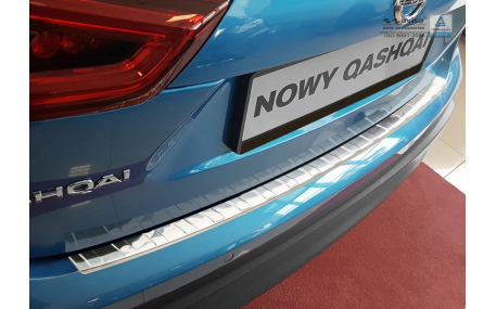 Накладка на задний бампер Nissan Qashqai J11 2017-2021