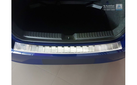 Накладка на задний бампер Seat Ibiza