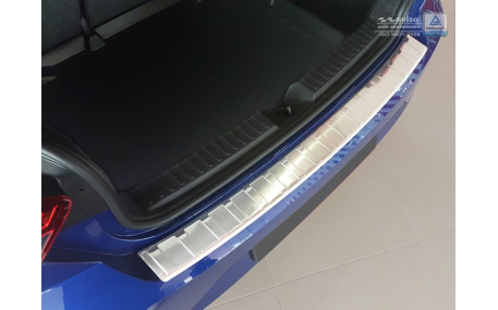 Накладка на задний бампер Seat Ibiza