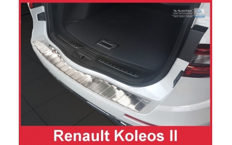 Накладка на задний бампер Renault Koleos