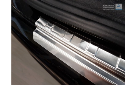 Накладка на задний бампер Jeep Compass