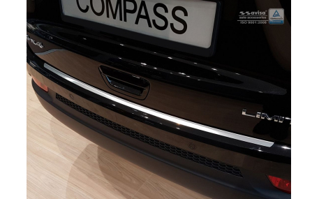 Накладка на задний бампер Jeep Compass