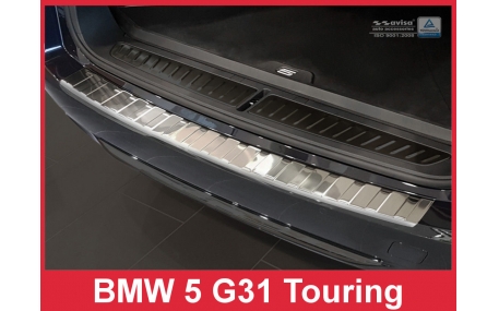 Накладка на задний бампер BMW 5 G31