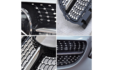 Решетка радиатора Mercedes B-class W246 2015-2018