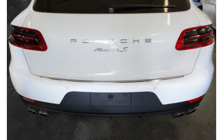 Накладка на задний бампер Porsche Macan