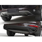 Накладки на бампера Porsche Cayenne 958 2015-2018