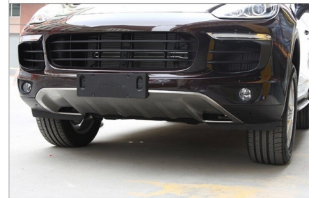 Накладки на бампера Porsche Cayenne 958 2015-2018