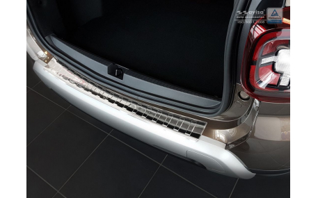 Накладка на задний бампер Renault Duster