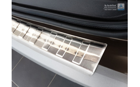 Накладка на задний бампер Renault Duster