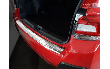 Накладка на задний бампер Subaru XV