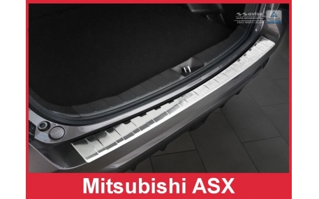 Накладка на задний бампер Mitsubishi ASX