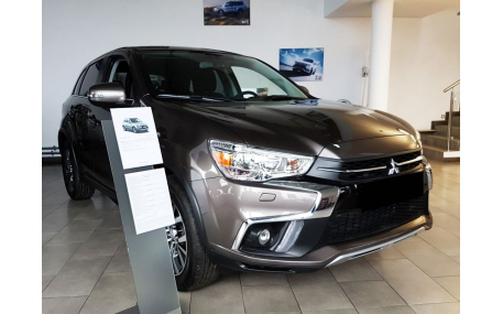 Накладка на задний бампер Mitsubishi ASX