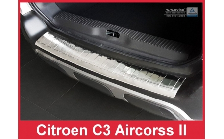 Накладка на задний бампер Citroen C3