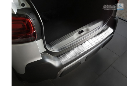 Накладка на задний бампер Citroen C3