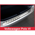Накладка на задний бампер Volkswagen Polo