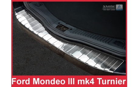 Накладка на задний бампер Ford Mondeo MK4