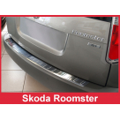 Накладка на задний бампер Skoda Roomster