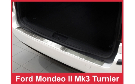 Накладка на задний бампер Ford Mondeo MK3