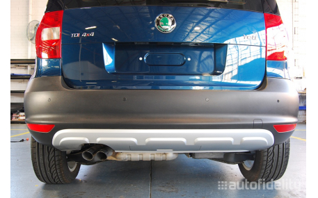 Накладки на бампера Skoda Yeti