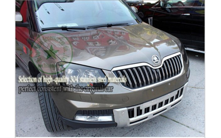 Накладки на бампера Skoda Yeti