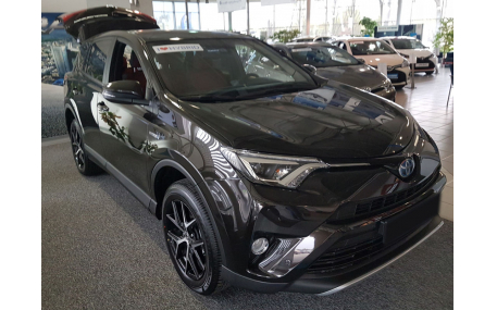 Накладка на задний бампер Toyota RAV4 2015-2018