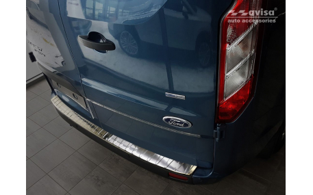 Накладка на задний бампер Ford Custom