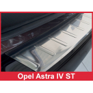 Накладка на задний бампер Opel Astra J
