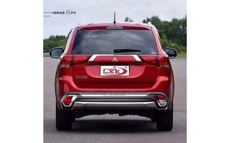 Накладки на бампера Mitsubishi Outlander
