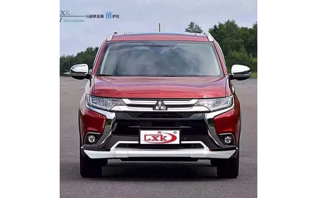 Накладки на бампера Mitsubishi Outlander