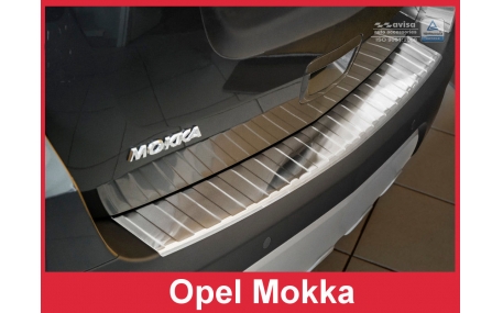 Накладка на задний бампер Opel Mokka 2012-2016