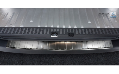 Накладка на задний бампер Opel Movano