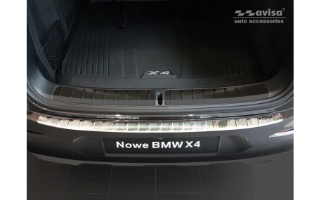 Накладка на задний бампер BMW X4 G02
