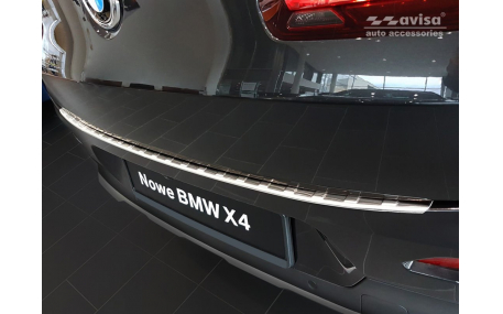 Накладка на задний бампер BMW X4 G02