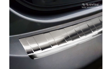 Накладка на задний бампер Peugeot 508