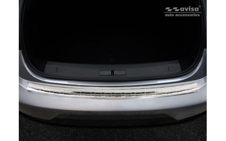 Накладка на задний бампер Peugeot 508