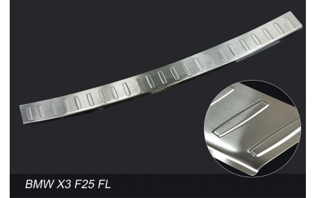 Накладка на задний бампер BMW X3 F25