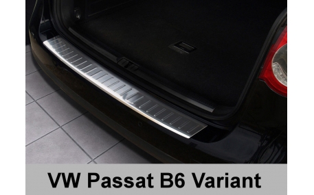 Накладка на задний бампер Volkswagen Passat B6