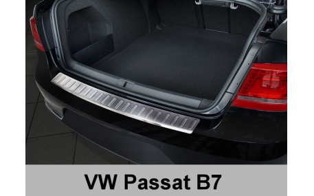 Накладка на задний бампер Volkswagen Passat B7