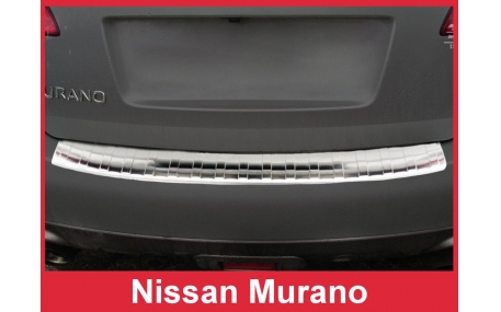 Накладка на задний бампер Nissan Murano