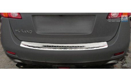 Накладка на задний бампер Nissan Murano
