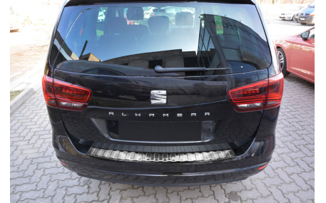 Накладка на задний бампер Volkswagen Sharan