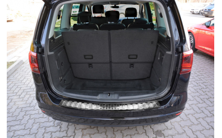 Накладка на задний бампер Volkswagen Sharan