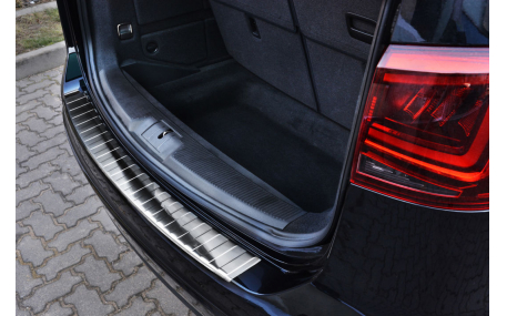 Накладка на задний бампер Volkswagen Sharan