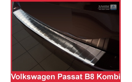 Накладка на задний бампер Volkswagen Passat B8