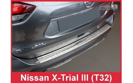 Накладка на задний бампер Nissan X-Trail T32 2017-2021