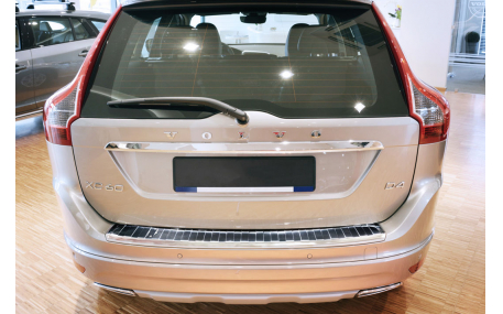 Накладка на задний бампер Volvo XC60