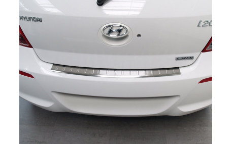 Накладка на задний бампер Hyundai i20