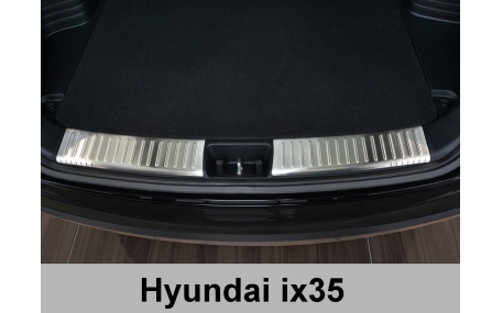 Накладка на задний бампер Hyundai ix35
