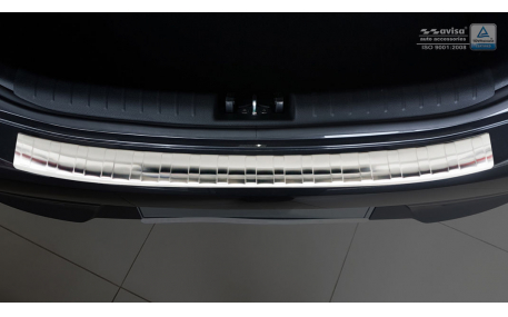 Накладка на задний бампер Kia Rio