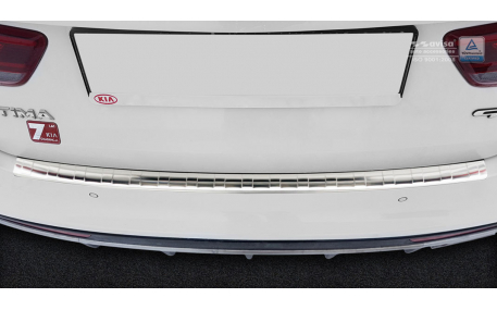 Накладка на задний бампер Kia Optima